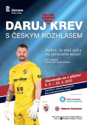 Daruj krev s ČRo Ostrava